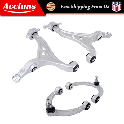 For Mercedes-Benz X166 GL350 GL450 W166 ML250 4pcs Front Lower&Upper Control Arm - Image 1 of 4
