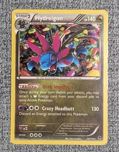 Pokémon Hydreigon💥74/119 XY-Phantom Forces Holo card! - Picture 1 of 2