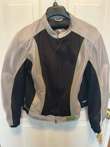 Harley Davidson Women’s Mesh Armored Motorcycle Jacket Size Large - Picture 1 of 3