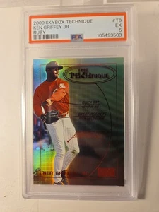 2000 Skybox Technique RUBY Ken Griffey Jr - PSA 5 - /50 - Picture 1 of 2