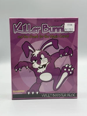 Killer Bunnies Quest For Magic Carrot Game Violet Magic Booster BRAND NEW SEALED - Image 1 of 4