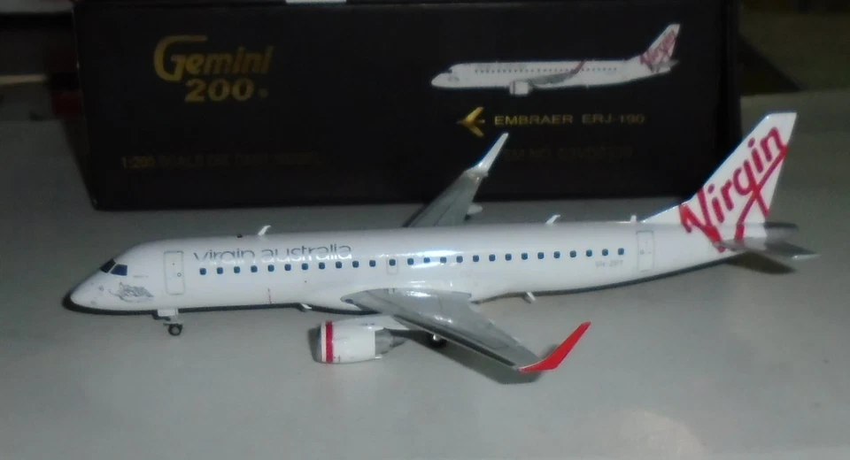 Gemini Jets 1:200 Virgin Australia r E-190 #VH-ZPT - G2VOZ339 Foto 1 de 1