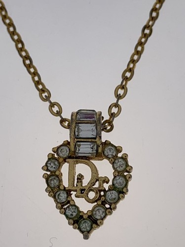 Collana Christian Dior Donna Donna con Top GLD Usata