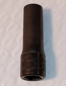 BLUEPOINT TSFSY121A, 3/8" DRIVE, 3/8" TWIST IMPACT SOCKET, 2" DEEP/HIGH. - Picture 1 of 16