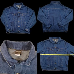Vintage Jeansjacke USA Herren Medium All American Clothing Union Machinists Tyca - Bild 1 von 7