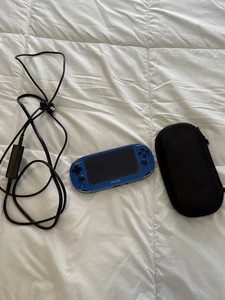 SONY PlayStation PS Vita PCH-1000 ZA04 Sapphire Blue Wi-Fi model - Picture 1 of 11