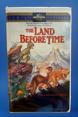 Universal Pictures ~ The Land Before Time: VHS, 1998 Family Features Movie. - Image 1 of 4