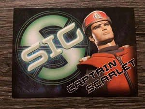 Cards Inc Captain Scarlet Embossed Trading Card SIG-2  - Picture 1 of 2
