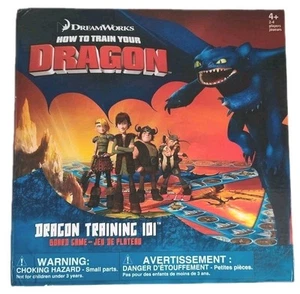 2010 How To Train Your Dragon Dragon Training 101 Board Game Complete Dreamworks - Picture 1 of 13