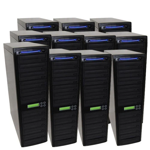 150 SATA Burner Blu-ray CD DVD BD Disc Daisy Chain Duplicator Multiple Tower - Image 1 of 1