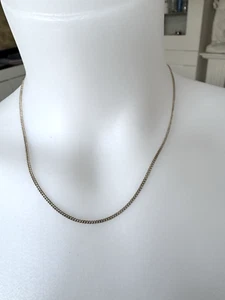 Collana vintage argento 835 corazzata Bartel e figlio B+S 40 cm moschettone unisex! - Foto 1 di 12
