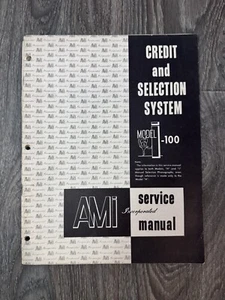 AMI I 100 Jukebox Credit And Selection Service System Service Manual - Picture 1 of 3