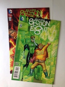 All Star Section Eight DC Comics 2015 paquete de seis Green Lantern Superman - Imagen 1 de 11