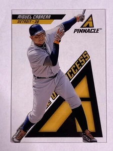 2013 Panini Pinnacle Success Acetate #PS6 Miguel Cabrera Detroit Tigers MLB Card - Picture 1 of 2
