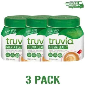 Truvia Original Calorie-Free Sweetener from the Stevia Leaf,9.8 oz Jar, 3 Jars - Picture 1 of 1