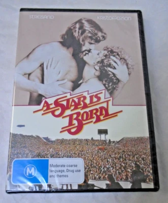 A Star Is Born (1976) - Kris Kristofferson - DVD - Region 4 - New & Sealed - Image 1 of 3