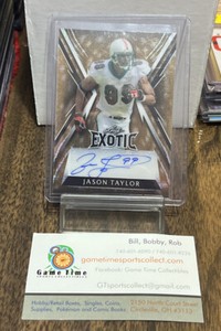 2023 Leaf Exotic Jason Taylor Mojo Deer? Auto #2/5 Legend Miami Dolphins