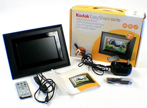 Kodak EasyShare SV710 7" Digital Picture Frame W/Remote g2 - Picture 1 of 10