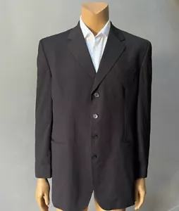Stripe Men’s 2 Piece Retro 90s Career Pants Suit 48L 40W - Bild 1 von 5