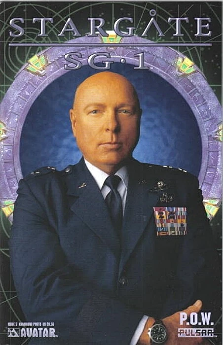 Stargate SG-1 P.O.W. Cómic #3 General Hammond Cubierta 2004 Avatar ALTO GRADO Foto 1 de 1