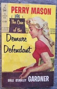 Perry Mason Case of the Demure Defendant Gardner Pocket Books Pulp Fiction PB - Picture 1 of 3