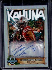 2023 Bowman University Chrome Jaxon Smith-Njigba Big Kahuna Auto RC #029/150