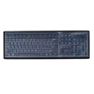 Housse de protection de clavier SDTEK pour ordinateur de bureau en silicone film transparent universel - Photo 1/5