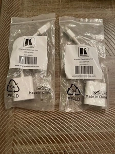 Cable adaptador Kramer ADC-DPM/GF DisplayPort macho a 15 pines HD hembra 1 pie lote 2 - Imagen 1 de 3