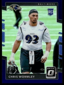 2017 Donruss Optic Purple Holo Chris Wormley Rookie 48/50 #143 - Picture 1 of 2