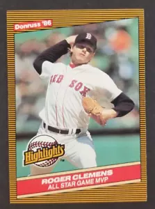 Tarjeta de béisbol Roger Clemens 1986 Donruss #26 (NM) - Imagen 1 de 2