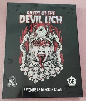 Dungeons & Dragons 5e Cripta del Diablo Lich HC Estuche Virgen Kovacs Quinto Foto 1 de 2