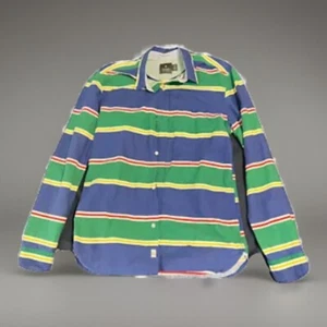 Hawkings McGill Multicolor Striped Long Sleeve Button Shirt  - Picture 1 of 9