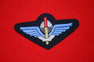 BELGIUM PARA COMMANDO BULLION PARACHUTE AIRBORNE WING BELGIAN SPECIAL FORCES #4 - Picture 1 of 1