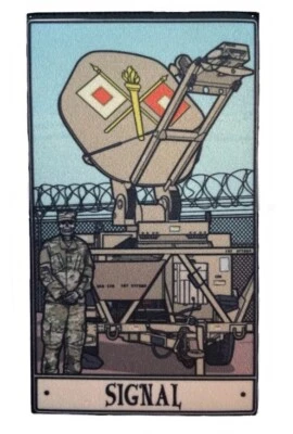 Platoon Daddy Signal Flag Military STT Skeleton 3ft x 5ft Multicolor Flag NWT - Image 1 of 4