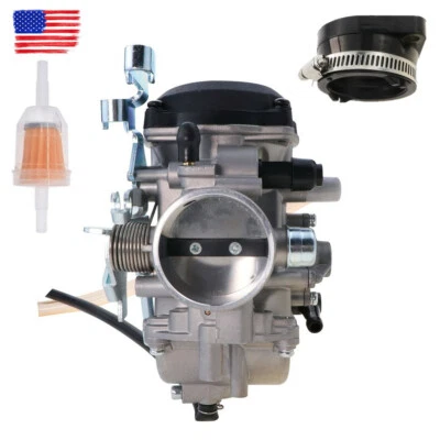 Carburador KLR650 con colector de admisión para Kawasaki KLR650 1987-2007 Foto 1 de 4