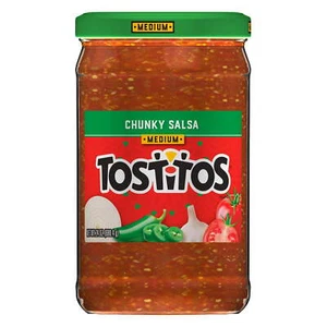 Tostitos Chunky Medium Salsa, 24 oz Jar - Picture 1 of 7