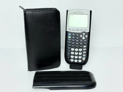 Texas Instruments TI-84 Plus Grafikrechner Taschenrechner Schule Tasche Leder ✅ - Bild 1 von 4