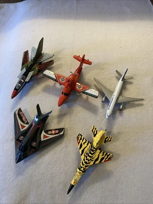 Lote De 5 Matchbox Sky Busters De Colección Militar, Comercial, Rescate Stealth F-16 Foto 1 de 4