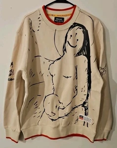 TANGO HOTEL Men's Isaac Pelayo Crewneck Graphic Sweatshirt Large - Picture 1 of 7