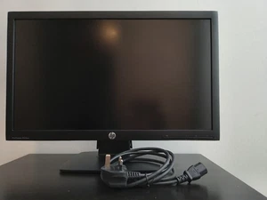 HP ProDisplay P222va monitor 1080p 21.5' antiglare + stand, cable holder & cable - Picture 1 of 7