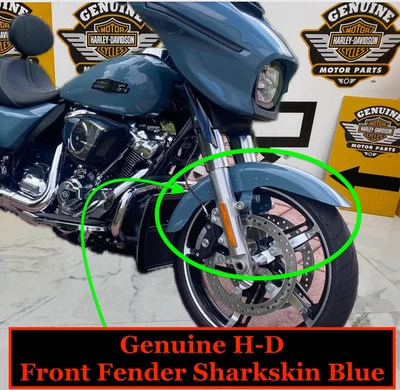 Guardabarros delantero picado 14-2025 OEM Harley Touring Models Road Street Glide Apex Foto 1 de 4