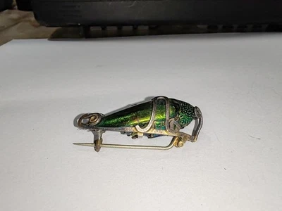 Très ANCIENNE Jolis Broche Scarabée 19eme Début 20 Ème  - Photo 1/4