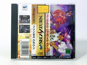 Princess Crown Sega Saturn With Obi