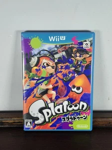 Splatoon - Videojuego Nintendo Wii U - Importado japonés NTSC-J - Imagen 1 de 3
