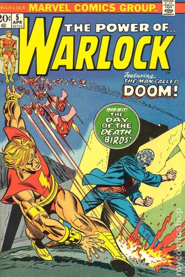 Warlock #5 VG 1973 Stock Image Low Grade - Image 1 of 1