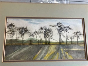 Irene Roth Aquarell Malerei mattiert 14" mal 18" - Bild 1 von 10