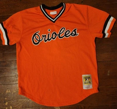 Camiseta Cal Ripken Mitchell Ness 2001 Baltimore Orioles Talla 44 Lg Foto 1 de 4