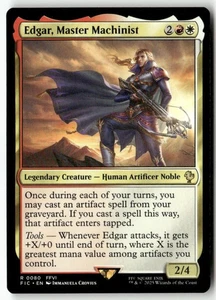 Edgar, Master Machinist R 80 Non-Foil NM MTG Commander: FINAL FANTASY Magic - Bild 1 von 1
