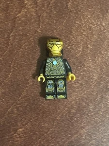 LEGO IRON MAN MARK 41 Black Armor endgame 76125 clear head minifig figure - Picture 1 of 2