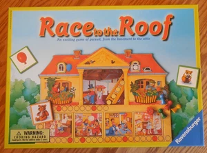 EUC 2002 Ravensburger "Race to the Roof" Children's Board Game Ages 5+  COMPLETE - Picture 1 of 6
